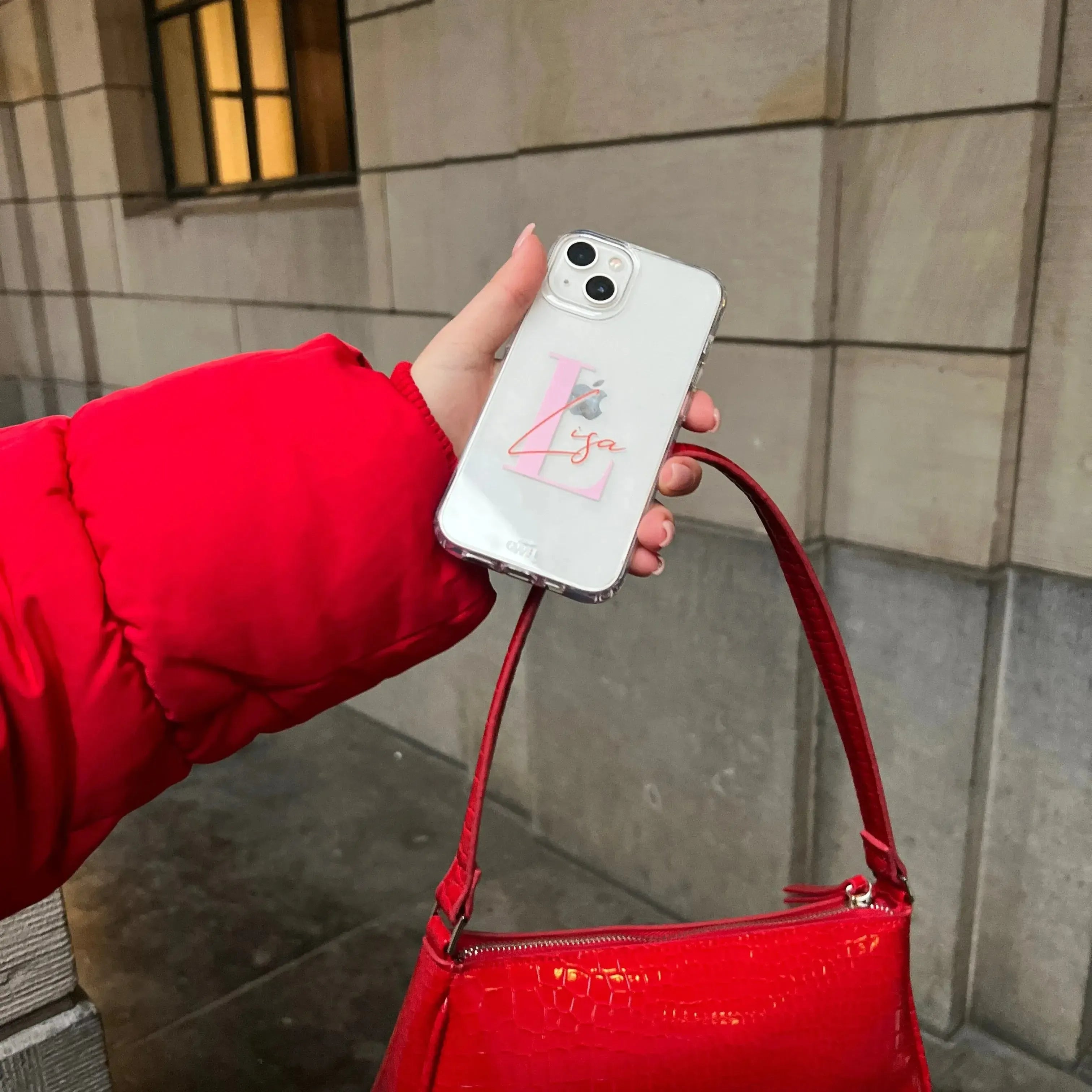 xoxo Wildhearts iPhone 17 Air - Personalized Clear Case