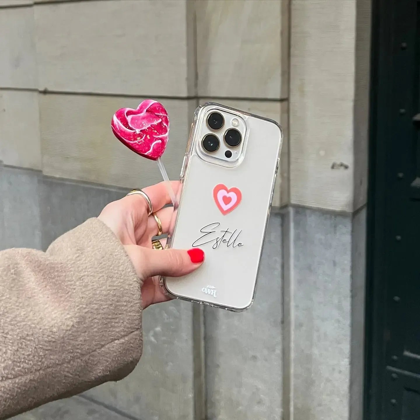 xoxo Wildhearts iPhone 17 Air - Personalized Love Case