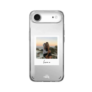 xoxo Wildhearts iPhone 17 Air - Personalized Polaroids Mirror Case