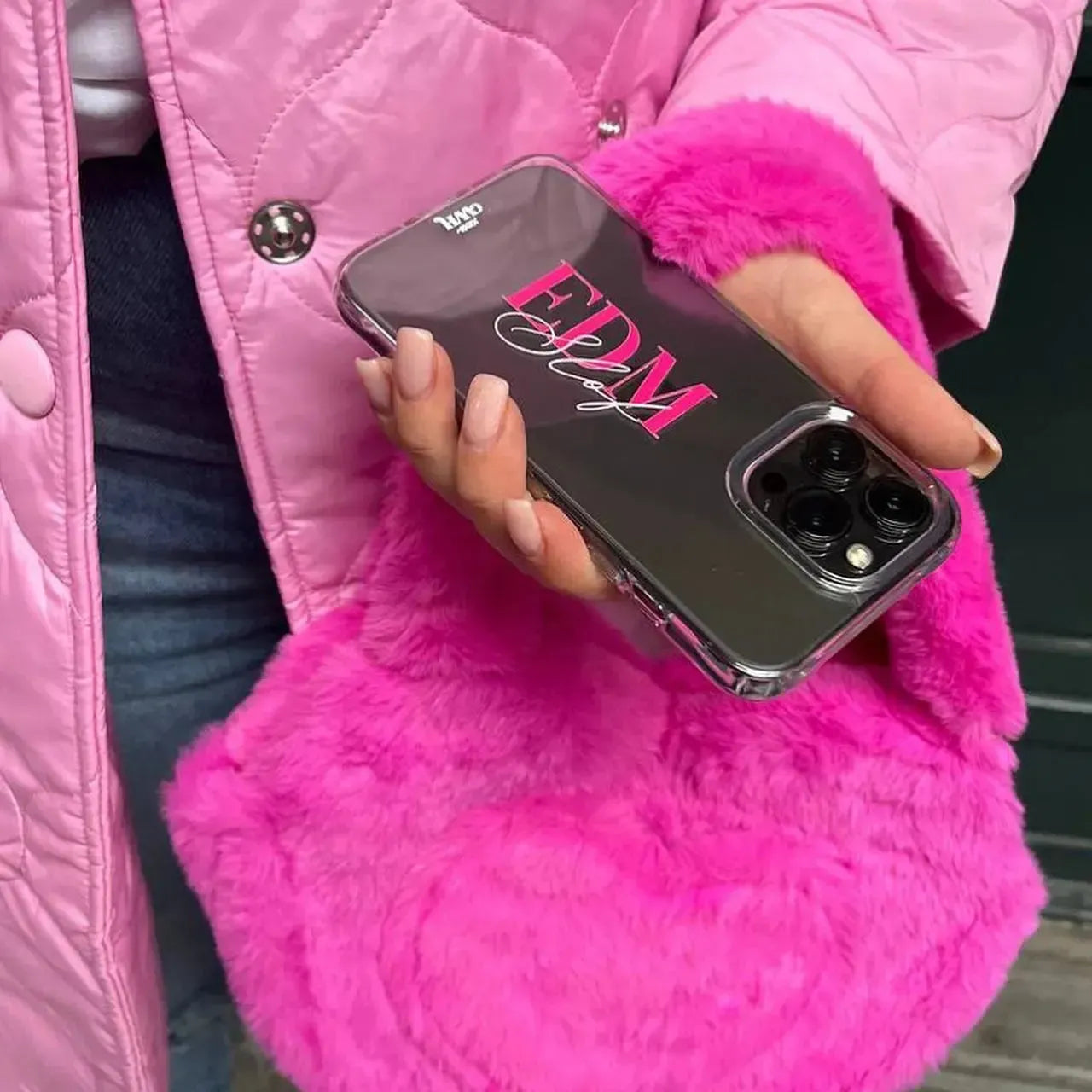 xoxo Wildhearts iPhone 17 - Personalized Clear Case