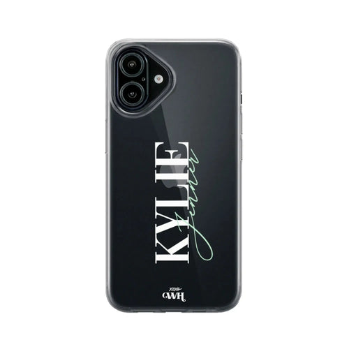 xoxo Wildhearts iPhone 16 - Personalized Clear Case