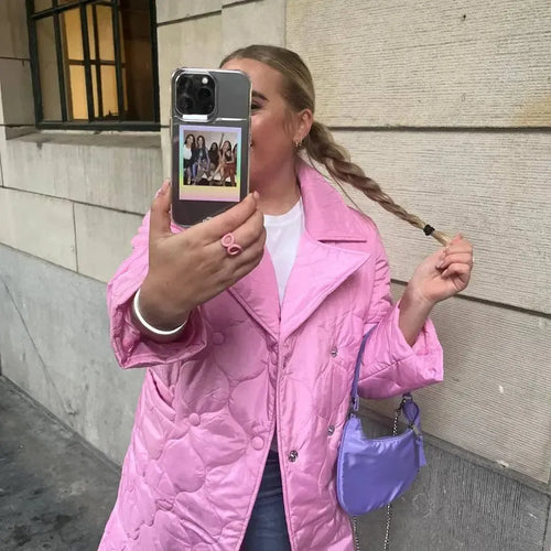 xoxo Wildhearts iPhone 17 - Personalized Polaroids Case