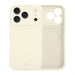 Shockproof silicone case MagSafe Camera Protection Beige - iPhone 17 Pro