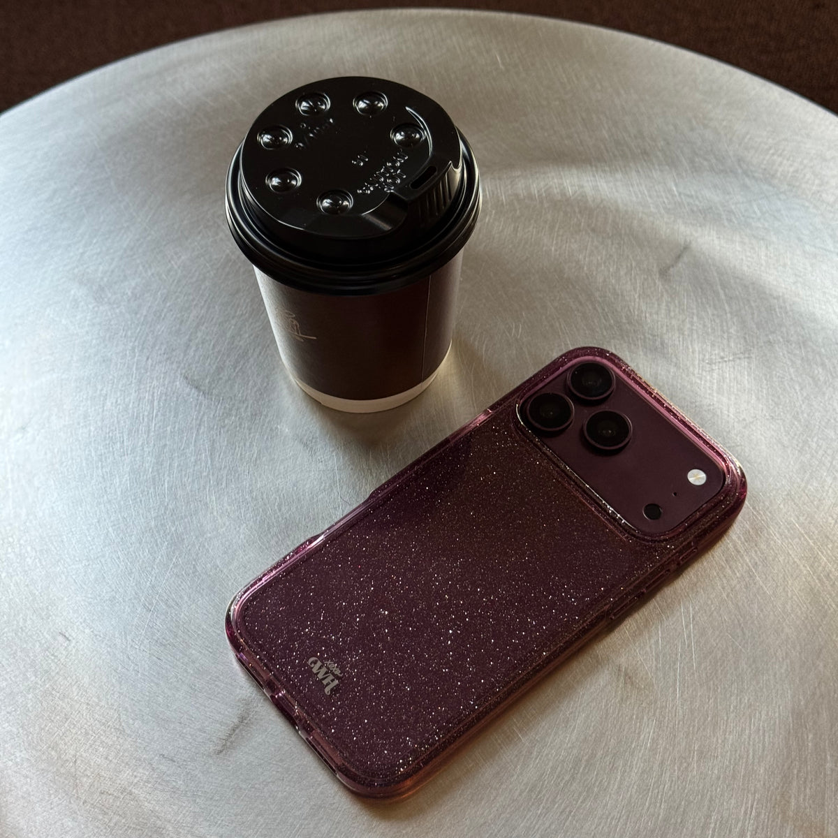 Sparkle Away Burgundy - iPhone 18 Pro