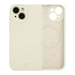 Shockproof silicone case MagSafe Camera Protection Beige - iPhone 15
