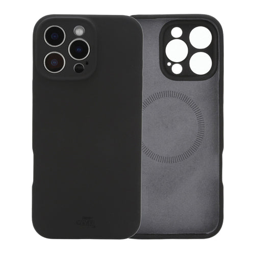Shockproof silicone case MagSafe Camera Protection Black