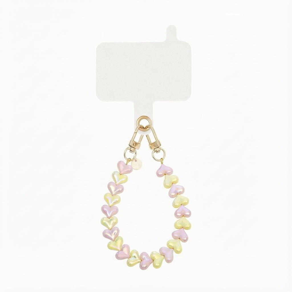 xoxo Wildhearts Easy Cord Funky Hearts (Pink & Yellow Metallic)