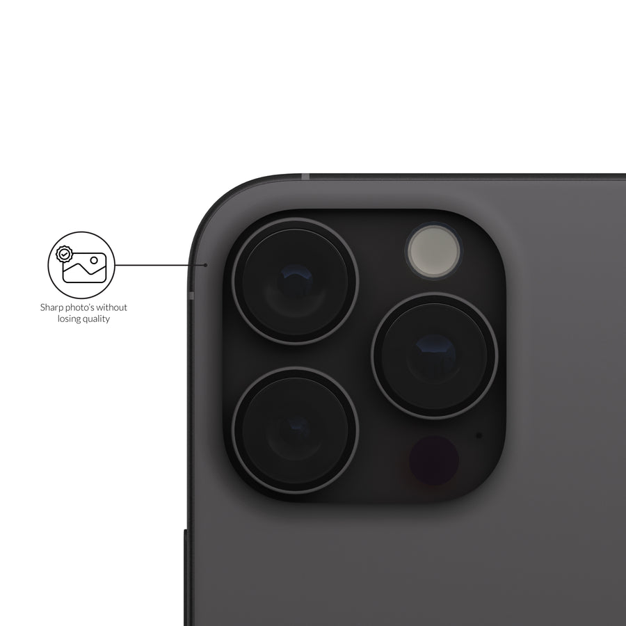 iPhone 16 Pro Max - Tempered Glass Camera Lens Protection