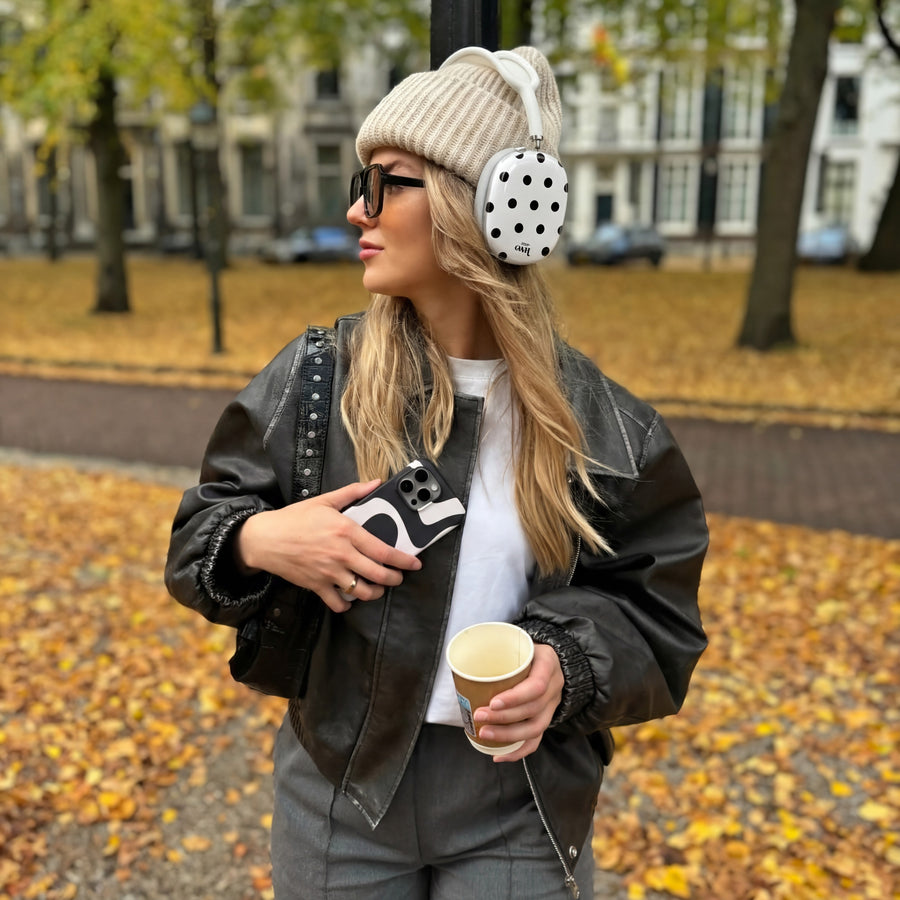 AirPods Max (2) - Polka Dots (White)