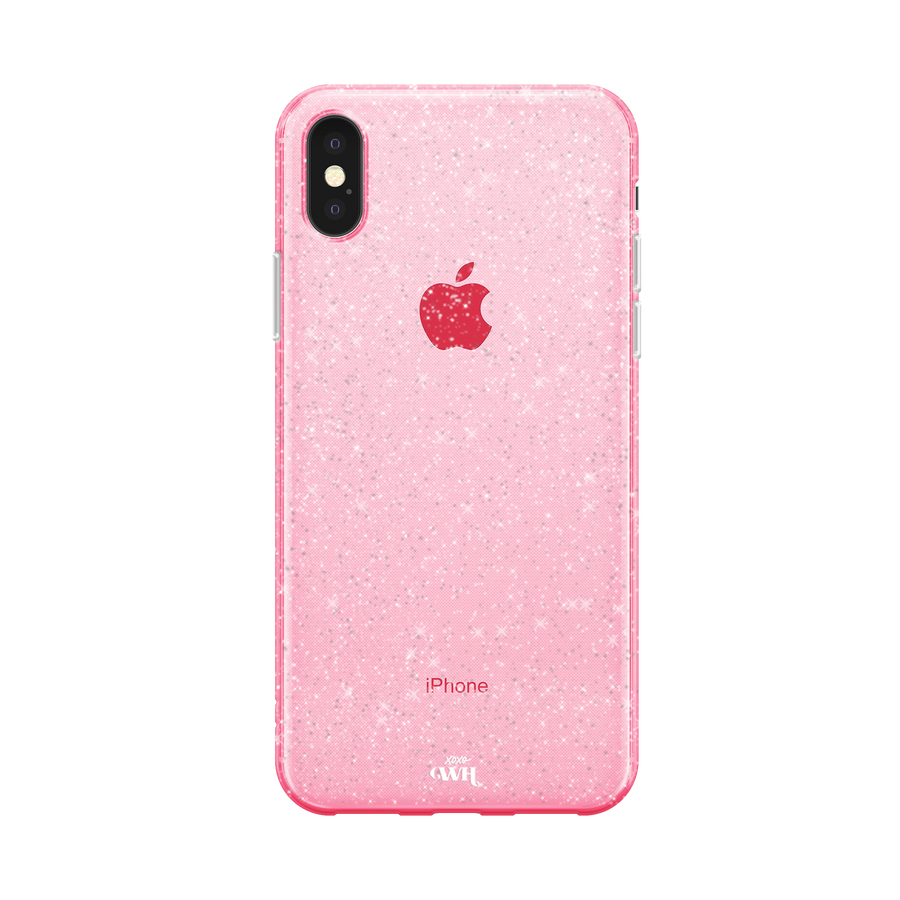 Sparkle Away Pink personalized - iPhone X/XS