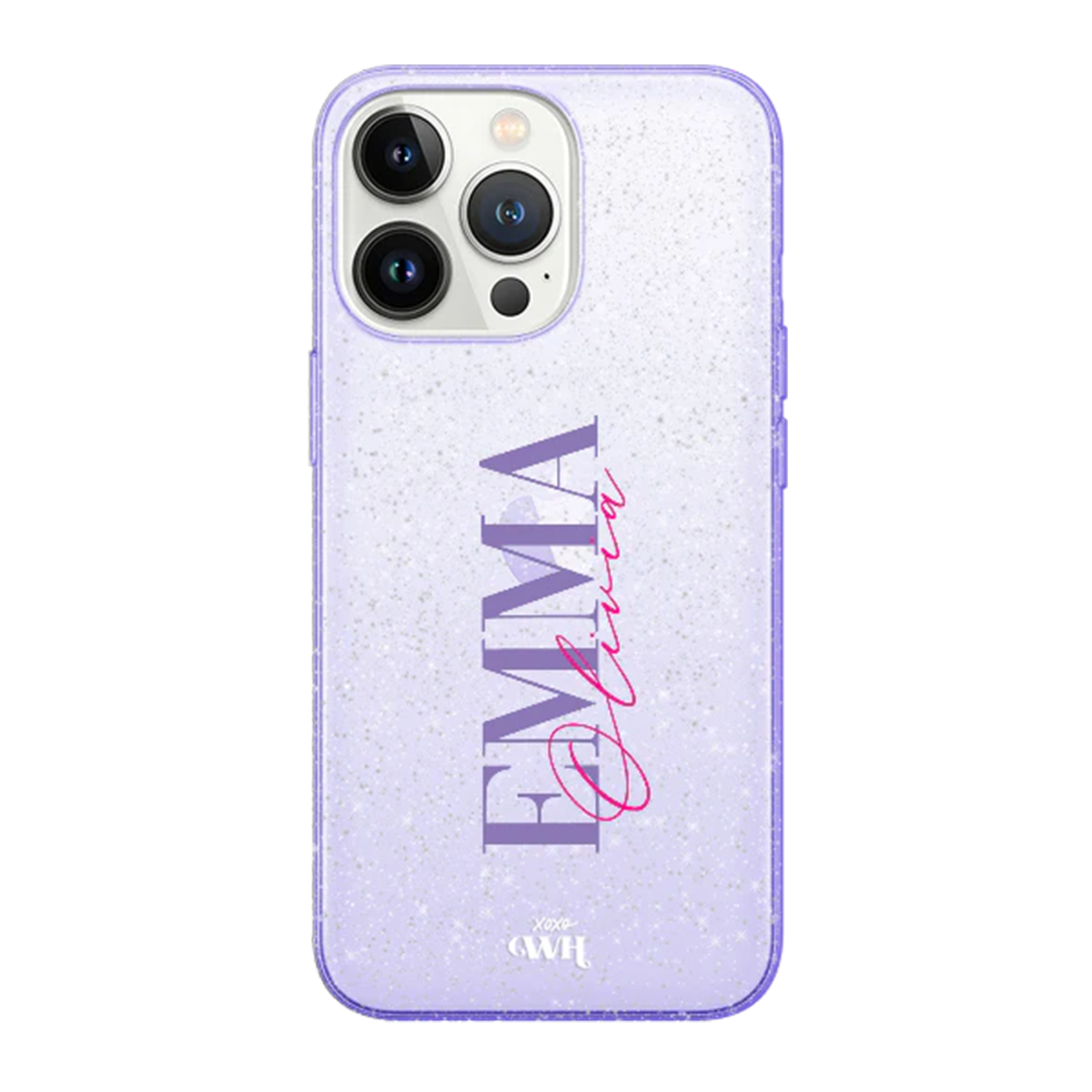 xoxo Wildhearts - Sparkle Away Purple Personalized