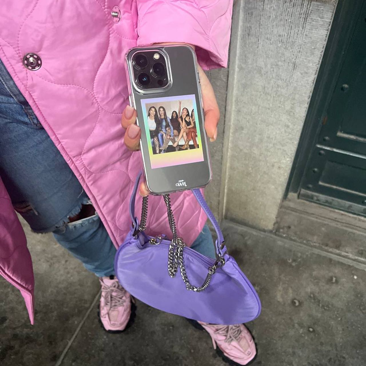 xoxo Wildhearts iPhone 17 Pro Max - Personalized Polaroids Case