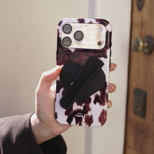 Lipgloss Holder - Heart (Black)