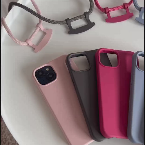 Forever Black Cord Case - iPhone 14
