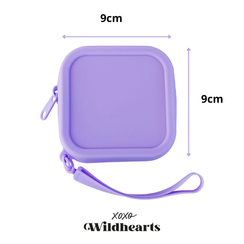 xoxo Wildhearts Silicone Bag - Purple