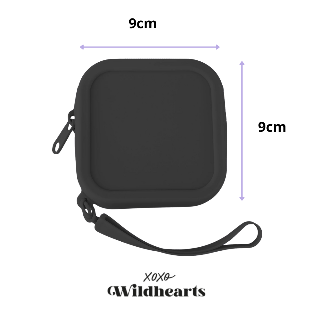xoxo Wildhearts Silicone Bag - Black