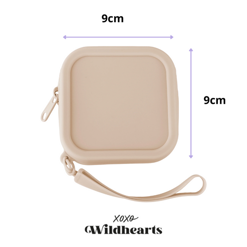 xoxo Wildhearts Silicone Bag - Beige