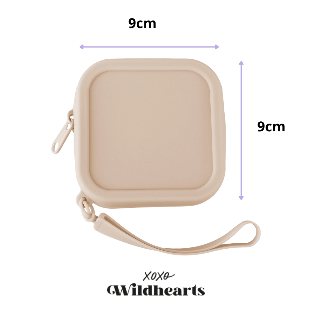 xoxo Wildhearts Silicone Bag - Beige