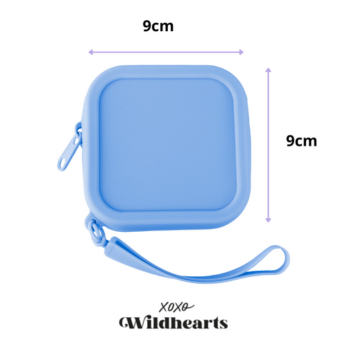 xoxo Wildhearts Silicone Bag - Light Blue