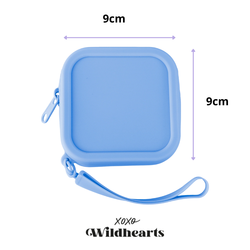 xoxo Wildhearts Silicone Bag - Light Blue