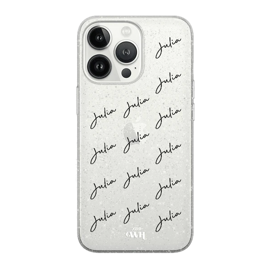 Sparkle Away Transparent Personalized - iPhone 11