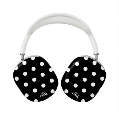 xoxo Wildhearts AirPods Max (2) - Polka Dots (Black)