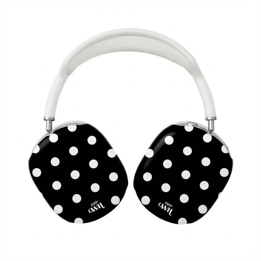 AirPods Max (2) - Polka Dots (Black)