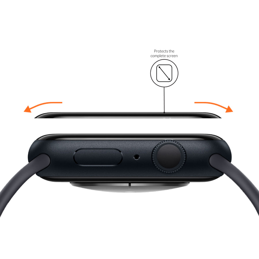 Apple Watch premium screenprotector (glas)