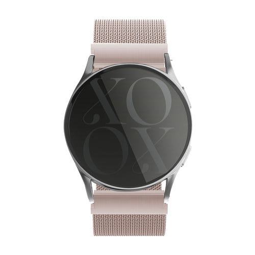 xoxo Wildhearts - Amazfit GTR 2 - 2e - 2 Sport - 2 Classic Milanees bandje (rosé goud)