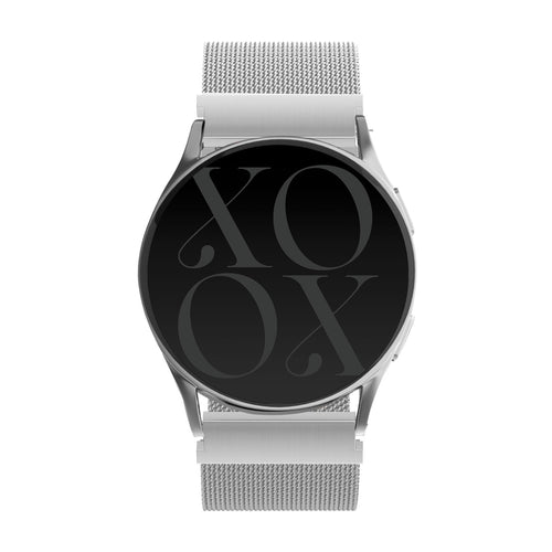 xoxo Wildhearts - Amazfit GTR 3 / GTR 3 Pro milanees bandje (zilver)
