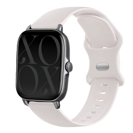 xoxo Wildhearts - Amazfit GTS 2 - 2e - 2 Mini siliconen bandje (beige)