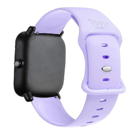 xoxo Wildhearts - Amazfit GTS 2 - 2e - 2 Mini siliconen bandje (paars)