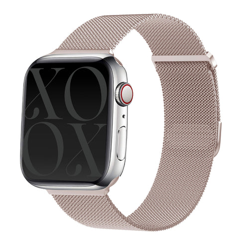 xoxo Wildhearts - Apple Watch Milanees bandje rosé goud - 38/40/41/42mm