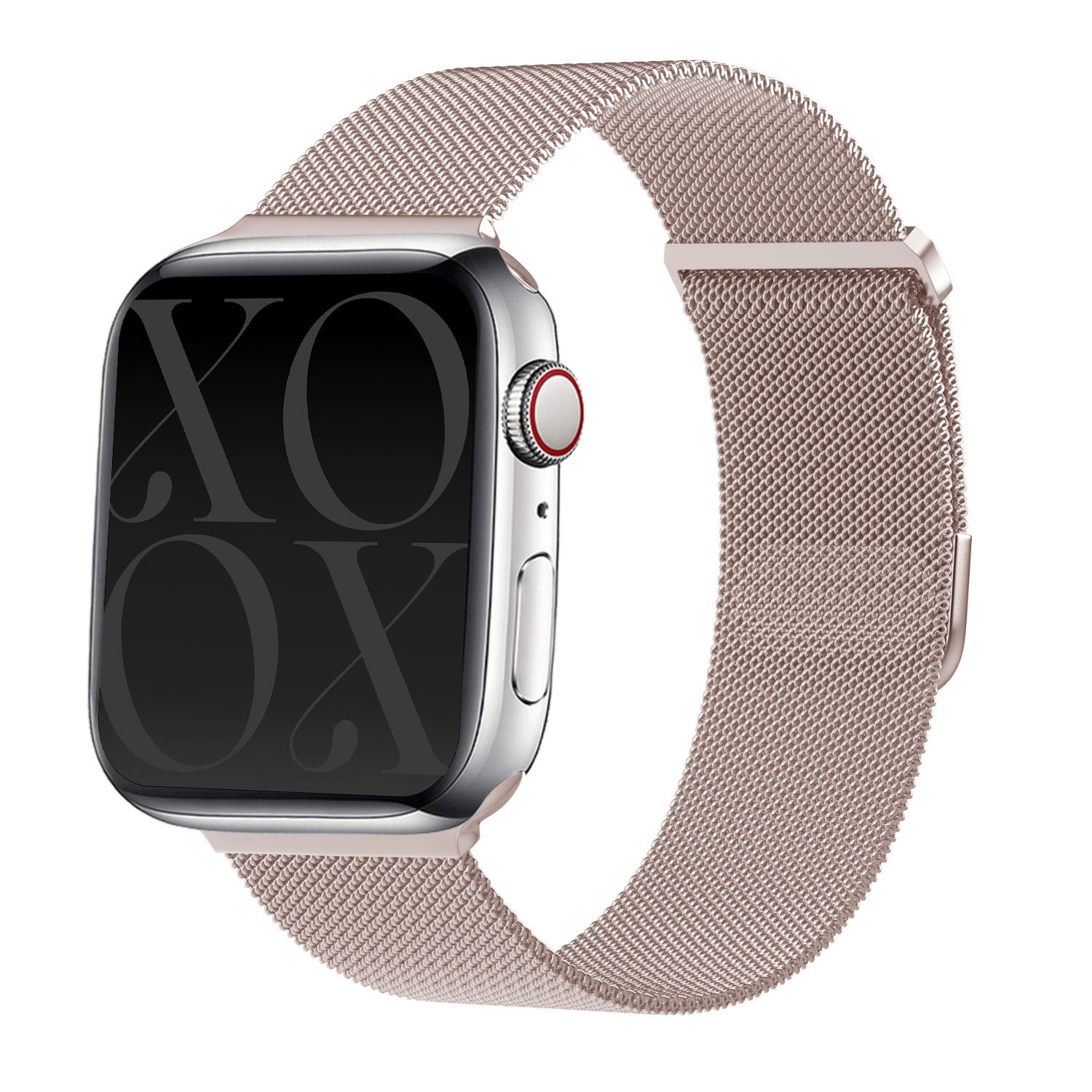 xoxo Wildhearts - Apple Watch Milanees bandje rosé goud - 38/40/41/42mm