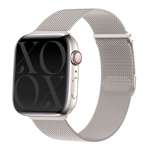 xoxo Wildhearts - Apple Watch Milanees bandje sterrenlicht - 38/40/41/42mm