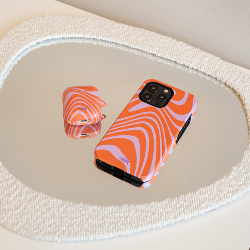 xoxo Wildhearts - Boogie Wonderland Orange - AirPods