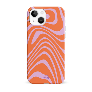 xoxo Wildhearts - Boogie Wonderland Orange - iPhone 15 Plus