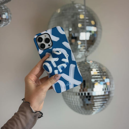 xoxo Wildhearts - AirPods 1 & 2 - Can't Talk Now Blue
