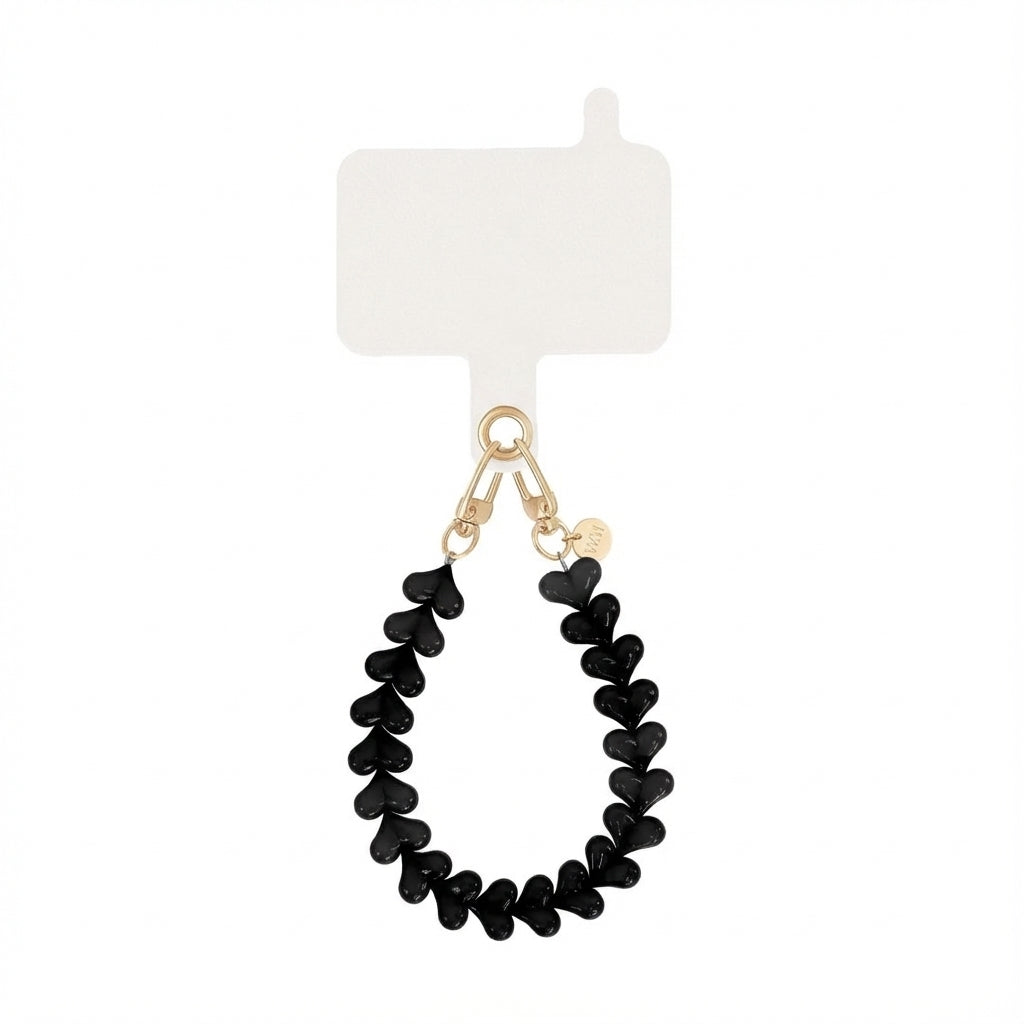 xoxo Wildhearts Easy Cord Funky Hearts (Black)