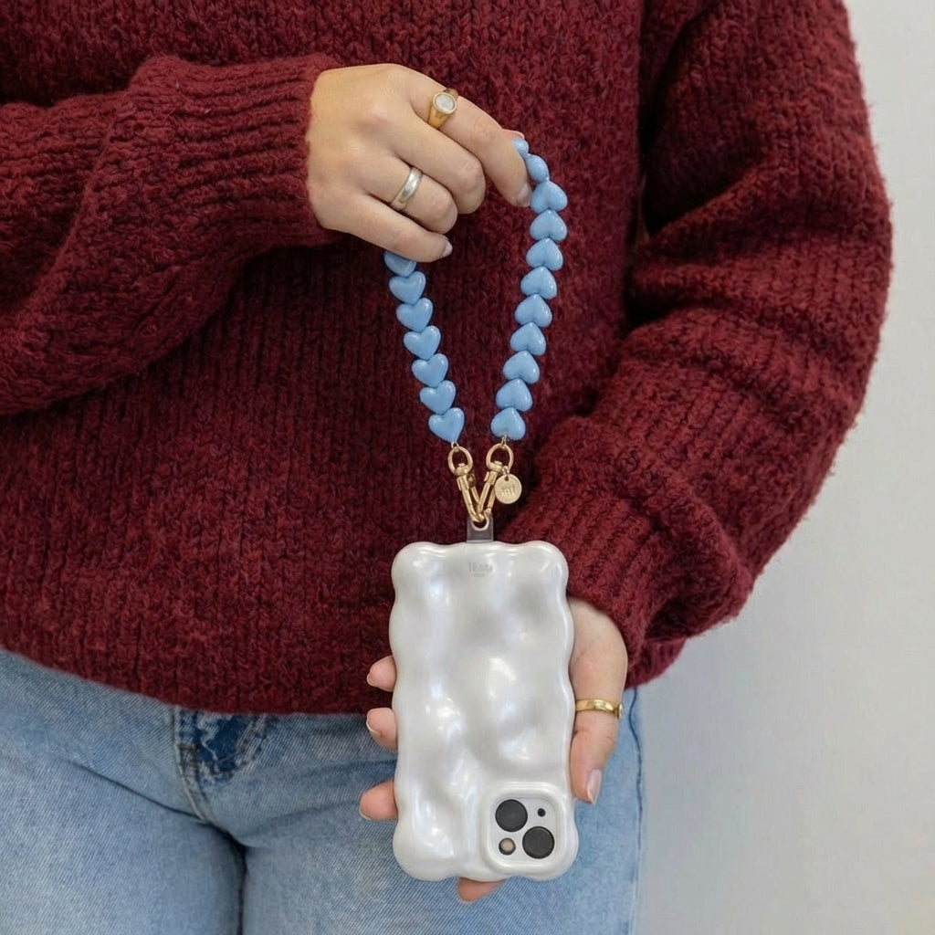 xoxo Wildhearts Easy Cord Funky Hearts (Light Blue)