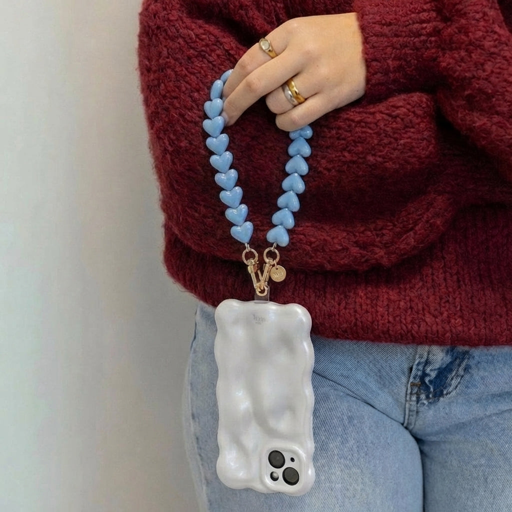 xoxo Wildhearts Easy Cord Funky Hearts (Light Blue)