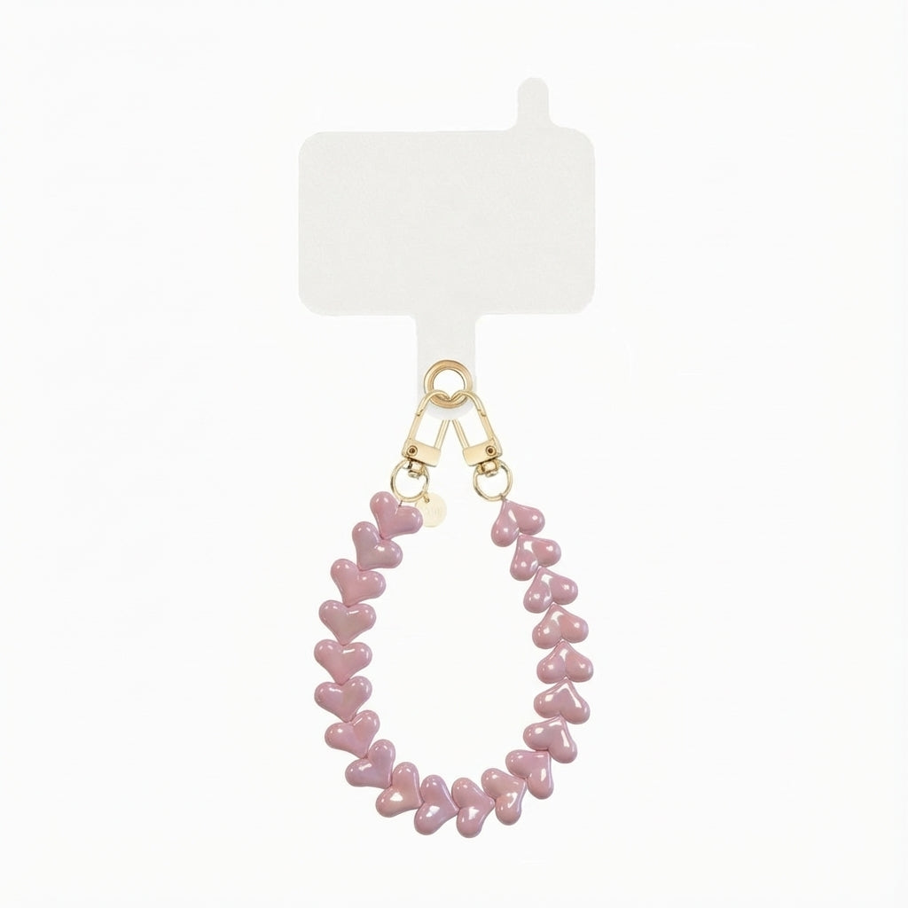 xoxo Wildhearts Easy Cord Funky Hearts (Pink Metallic)