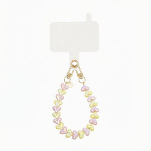 xoxo Wildhearts Easy Cord Funky Hearts (Pink & Yellow Metallic)
