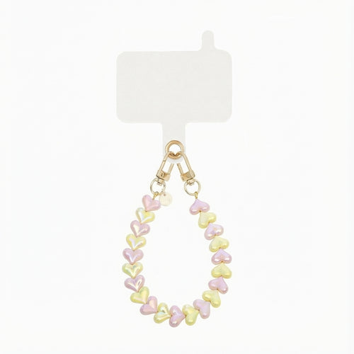 xoxo Wildhearts Easy Cord Funky Hearts (Pink & Yellow Metallic)