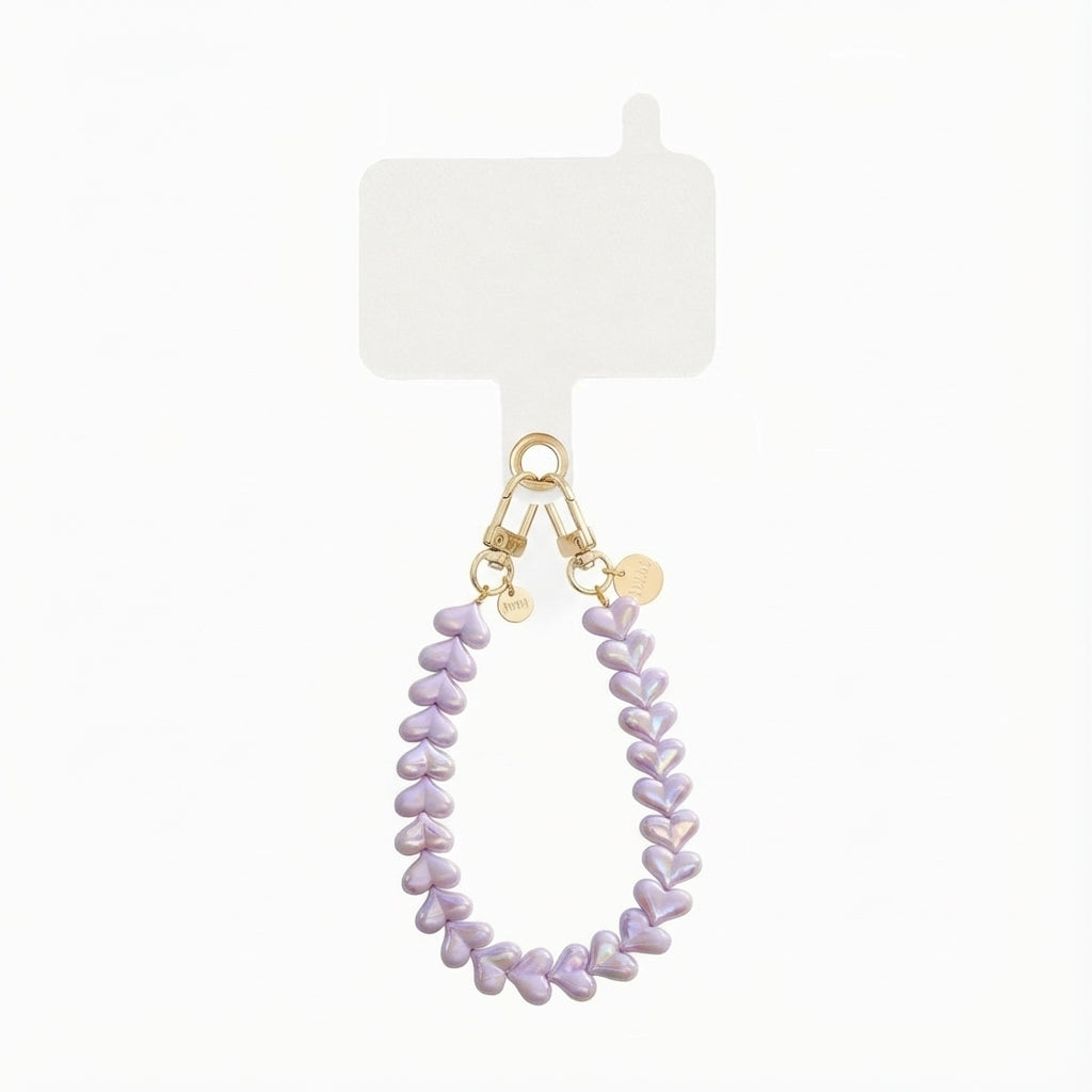 xoxo Wildhearts Easy Cord Funky Hearts (Purple Metallic)