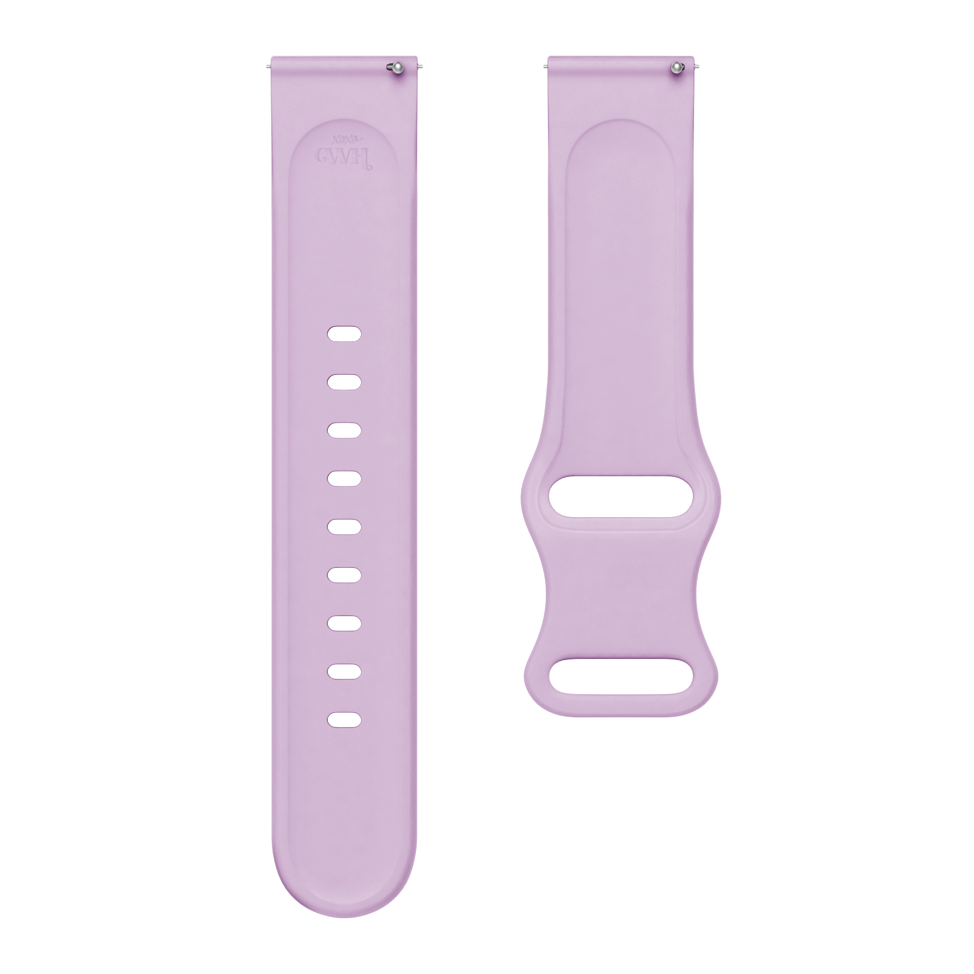 xoxo Wildhearts - Honor Magic Watch 2 42mm siliconen bandje Leopard Print - lilac