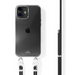 Black Cord Transparant Cord Case - iPhone 11