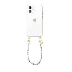 xoxo Wildhearts - iPhone 11 - Pearlfection Transparant Cord Case - Short cord