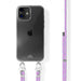 iPhone 11 - Wildhearts Transparant Purple Fever Cord Case