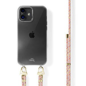 xoxo Wildhearts - iPhone 11 - Rainbow Vibes Transparant Cord Case